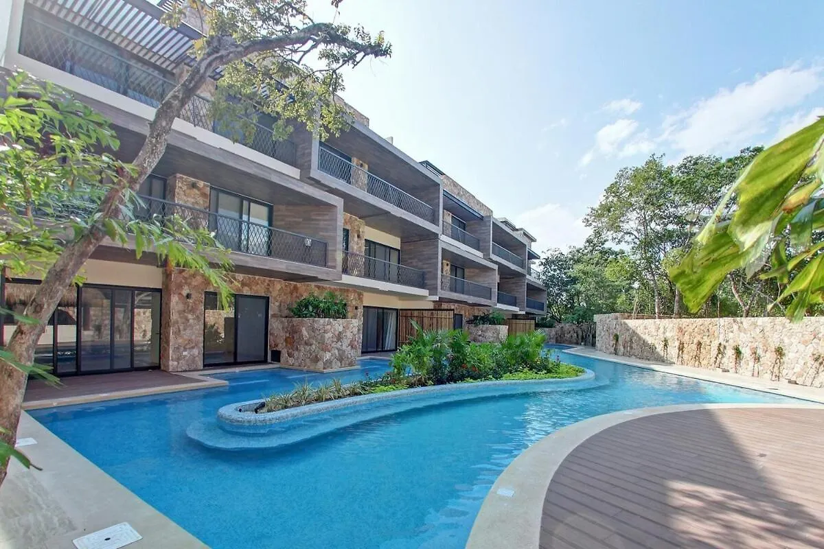 Ph 3 Bdr, Priv Pool, Barbacue In Tulum Apartment