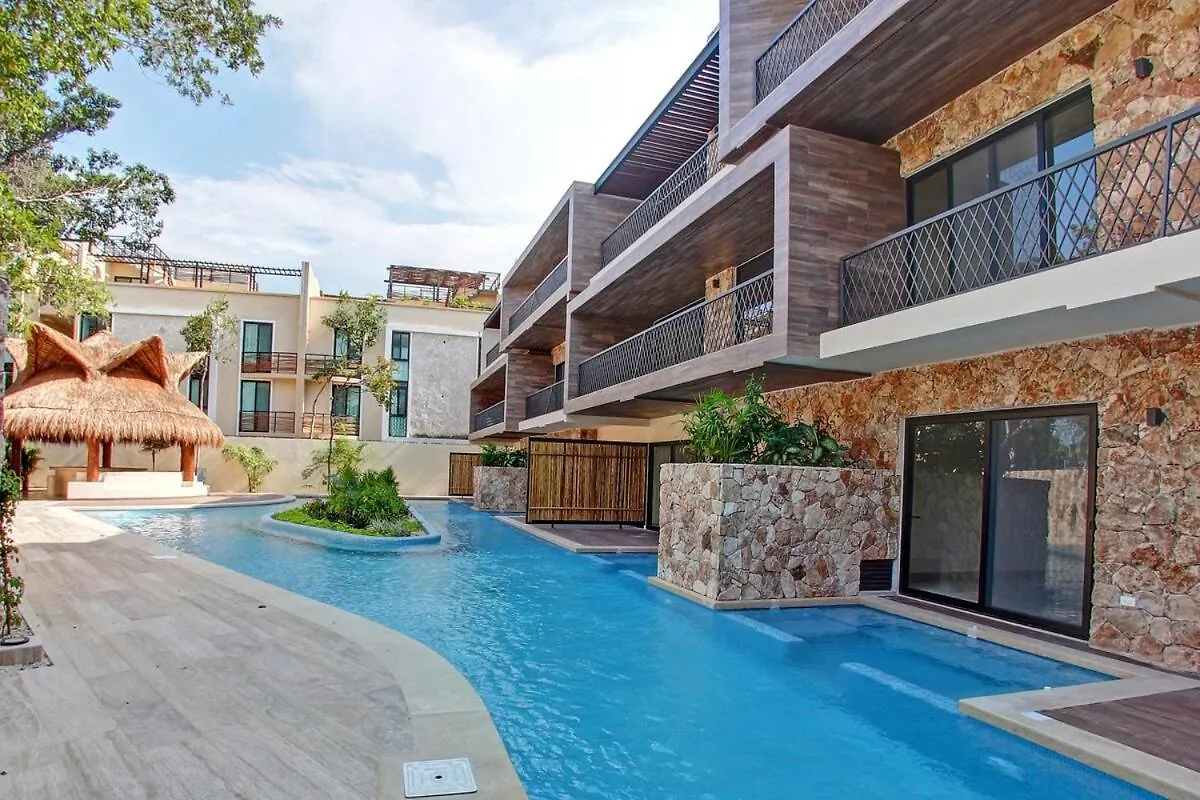 Ph 3 Bdr, Priv Pool, Barbacue In Tulum Apartment