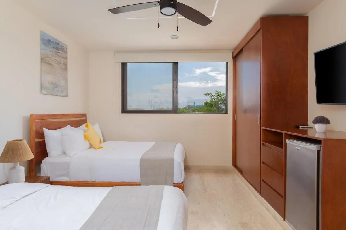 Ph 3 Bdr, Priv Pool, Barbacue In Tulum Apartment