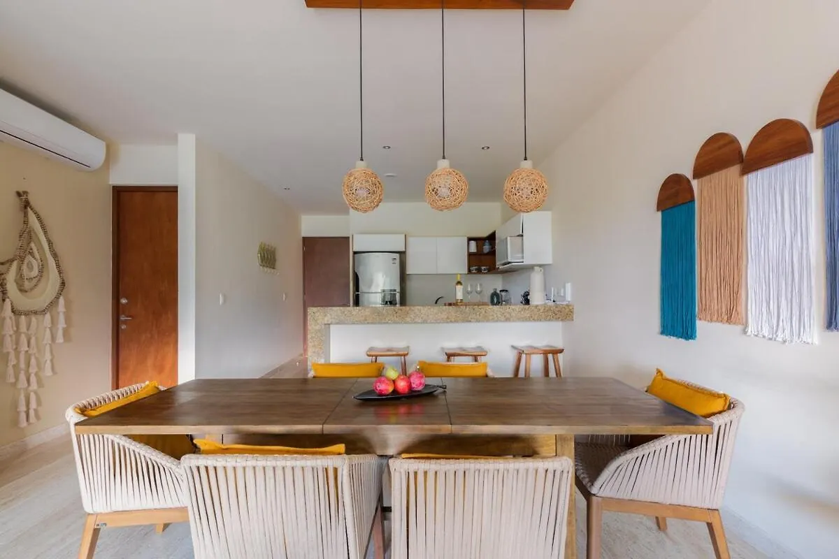 Ph 3 Bdr, Priv Pool, Barbacue In Tulum Apartment Mexico